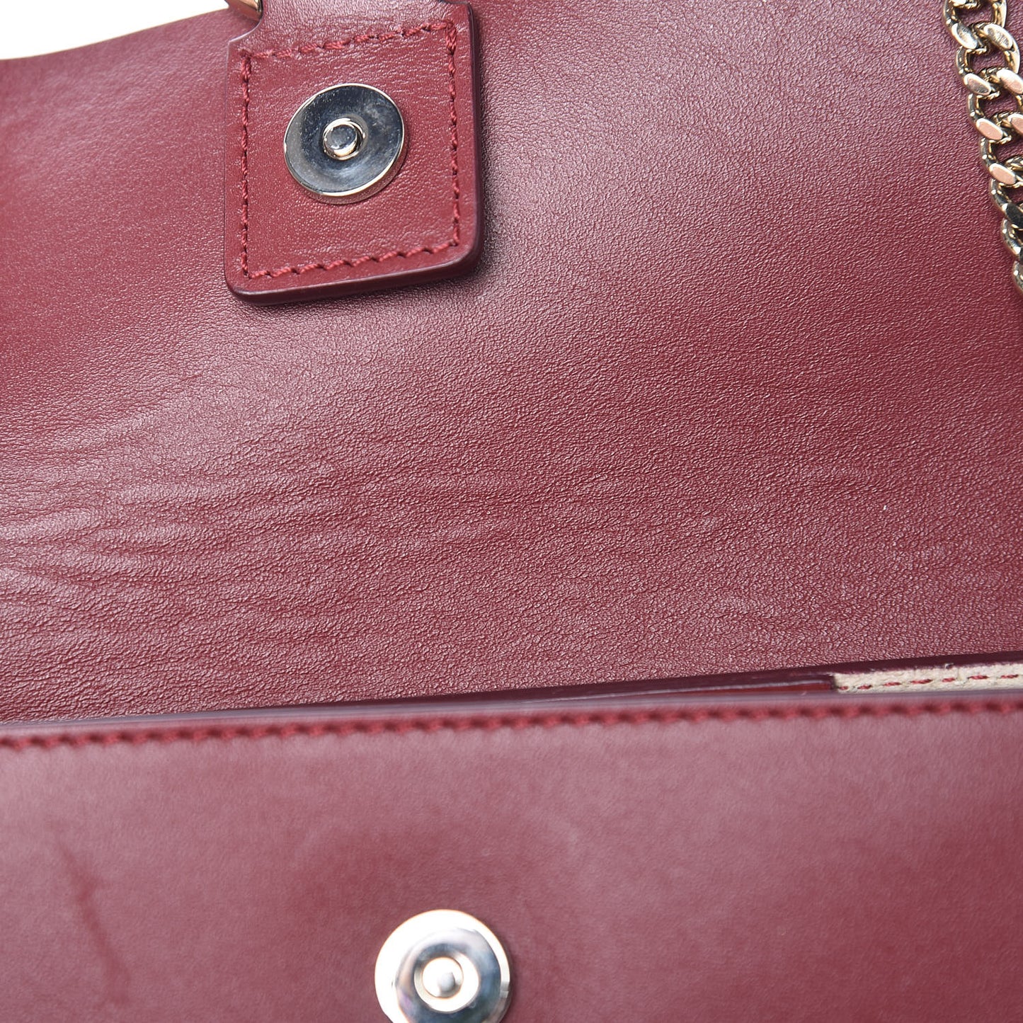 Suede Calfskin Mini Faye Shoulder Bag Plum Purple