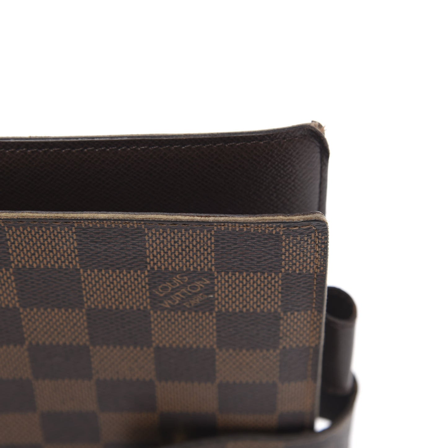 Damier Ebene Large Ring Agenda Cover