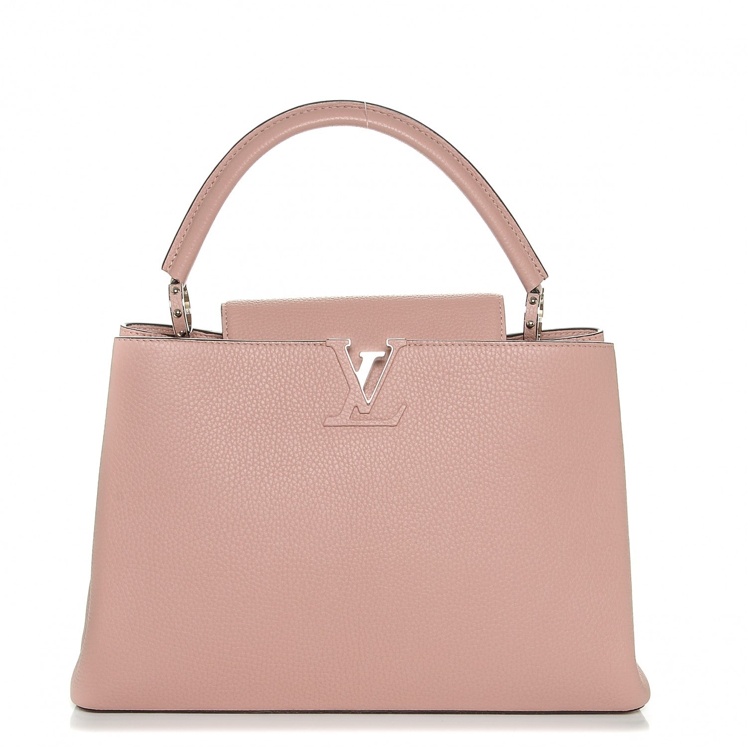 Louis Vuitton Taurillon Capucines MM Magnolia 1 of 6