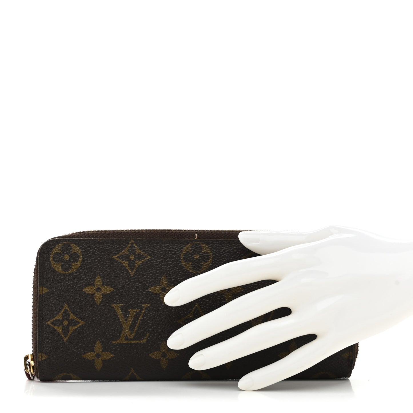 Monogram Clemence Wallet Fuchsia