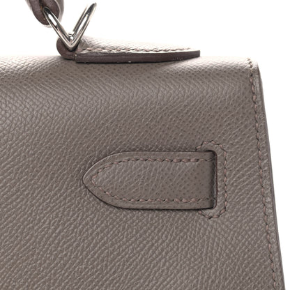 Hermes Epsom Kelly Sellier 32 Etain 11 of 41