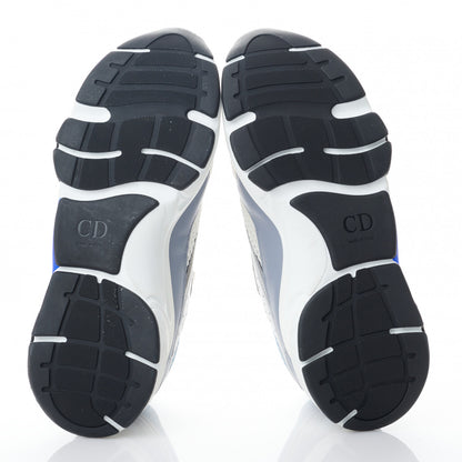 Christian Dior Technical Mesh Calfskin Mens B22 Sneakers 42 White Blue Grey 5 of 15