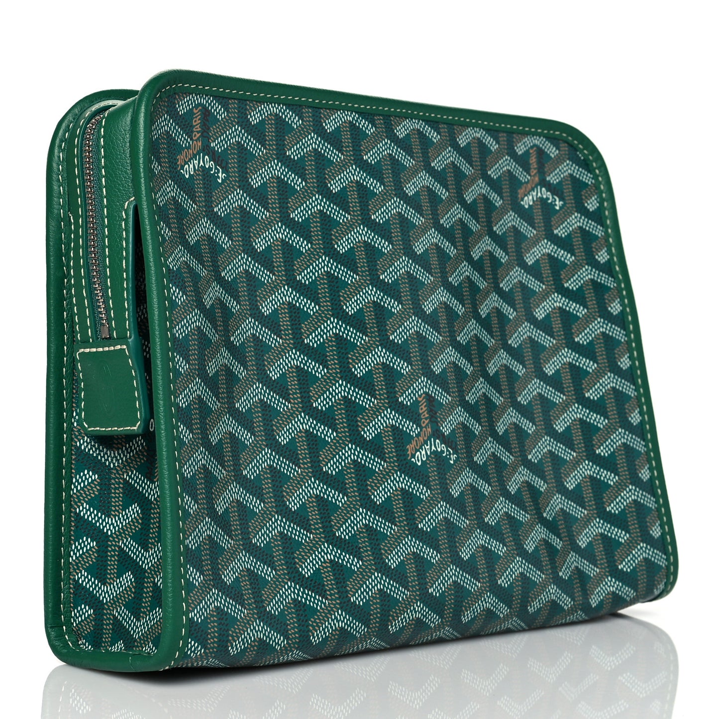 Goyardine Jouvence Toiletry Pouch Green