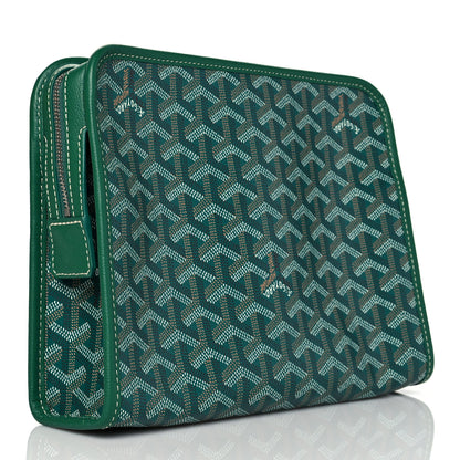 Goyard Goyardine Jouvence Toiletry Pouch Green 3 of 9