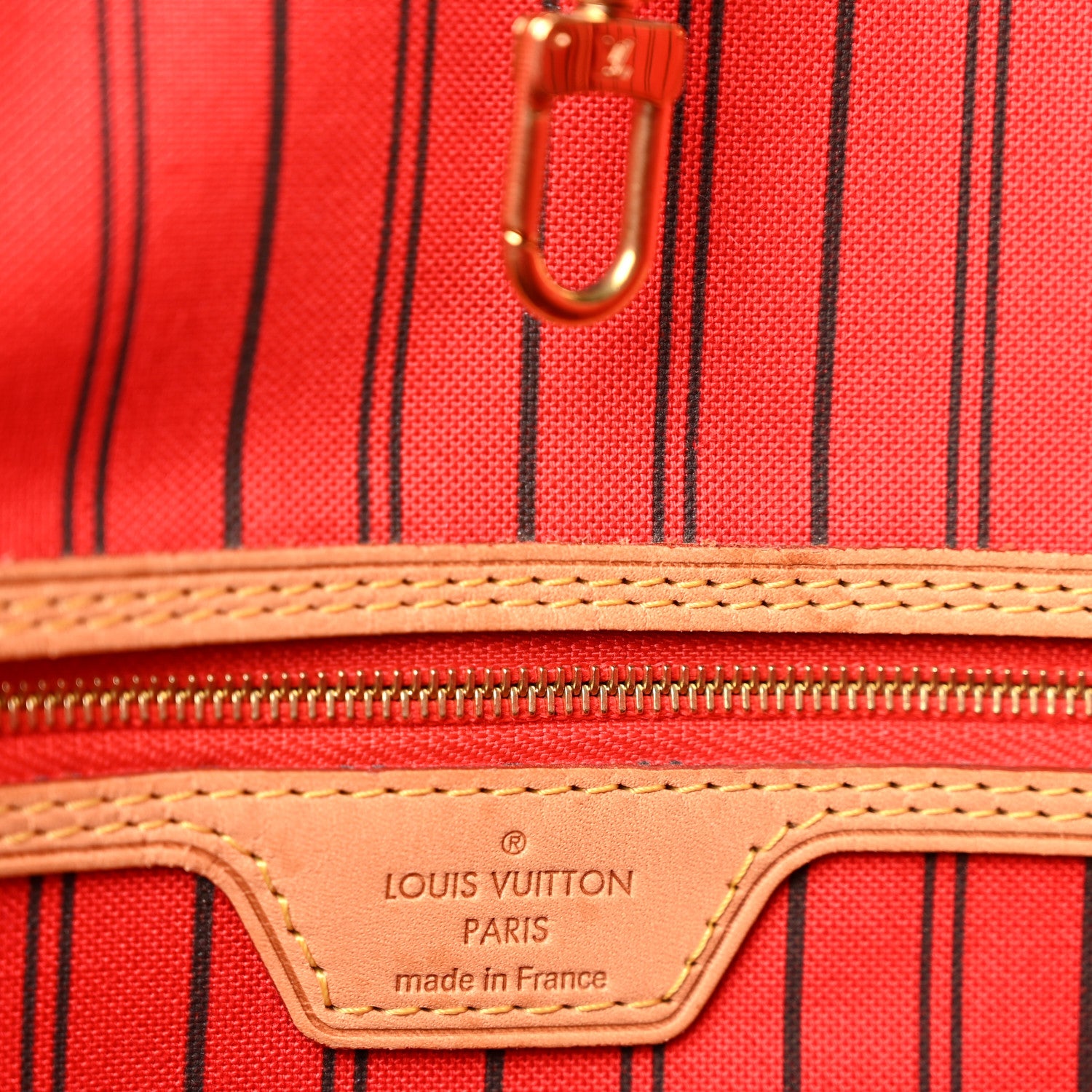 Louis Vuitton Monogram Jungle Dots Neo Neverfull MM Coquelicot Denim 6 of 13