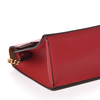 Fendi Vitello Grace Matte Small Kan U Shoulder Bag Fragola 8 of 10