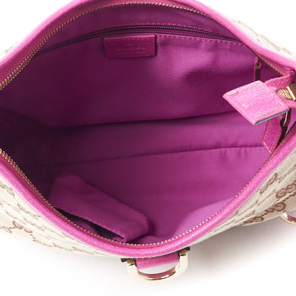 Gucci Monogram Medium Abbey D Ring Hobo Pink 4 of 8