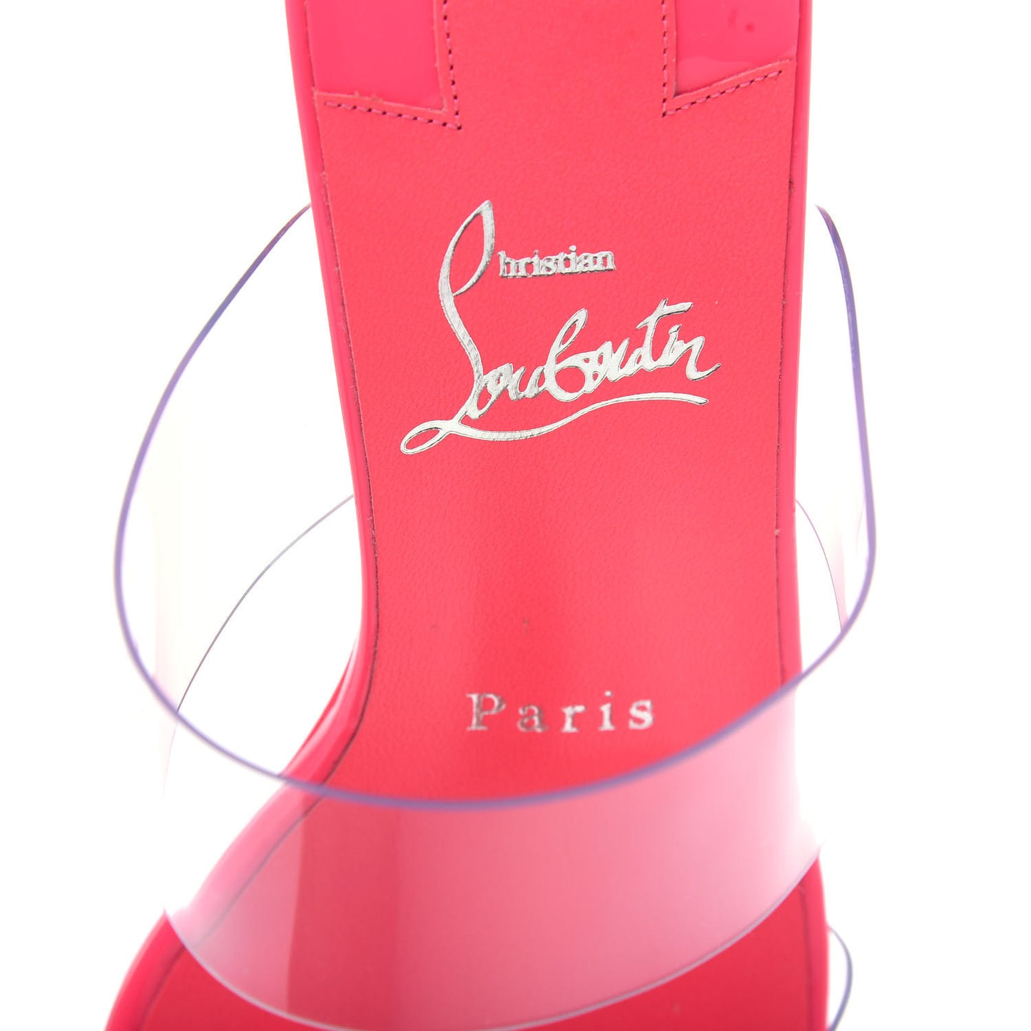 Patent PVC Just Nothing 85 Slide Sandals 37.5 Magnifique
