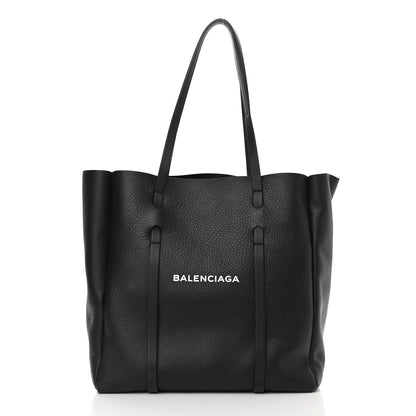 Balenciaga Calfskin Small Everyday Tote Black 3 of 10