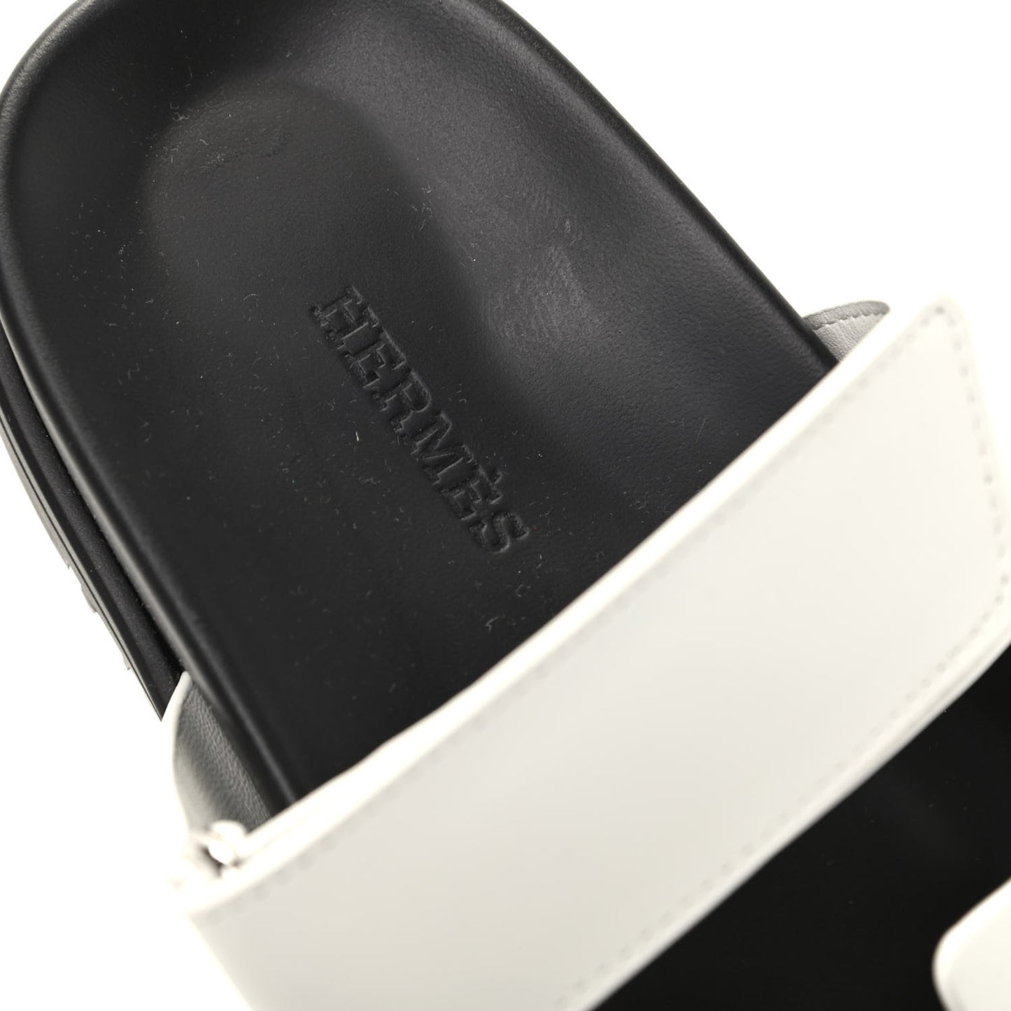 Calfskin Womens Chypre Sandals 36 White