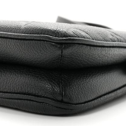 Louis Vuitton Empreinte Monogram Liv Pochette Black 9 of 10