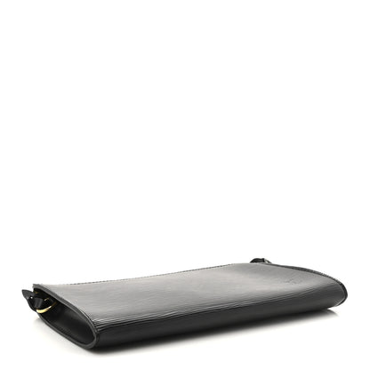 Louis Vuitton Epi Pochette Accessories 24 Black 4 of 9