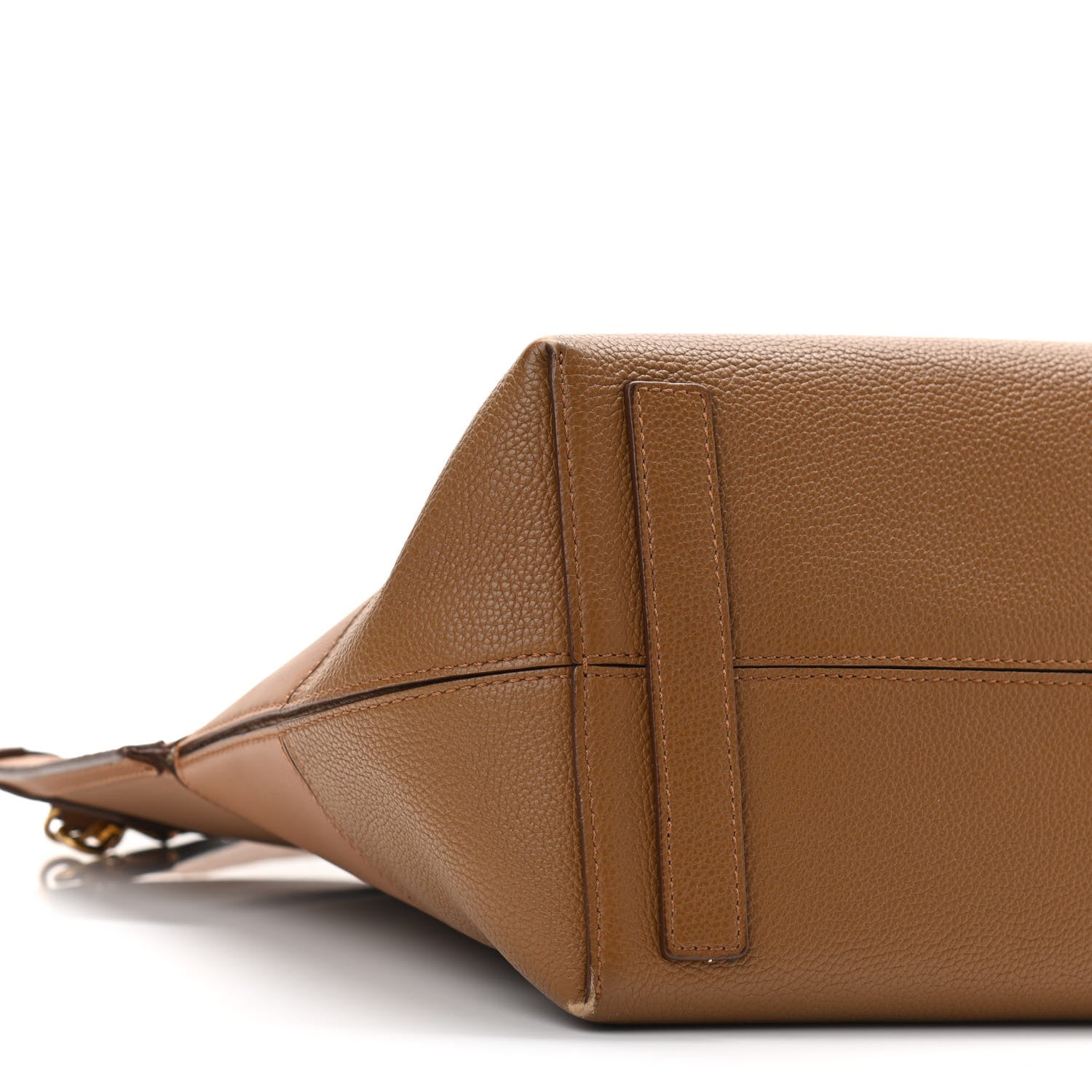 Burberry Calfskin Medium Society Top Handle Tote Tan 9 of 12