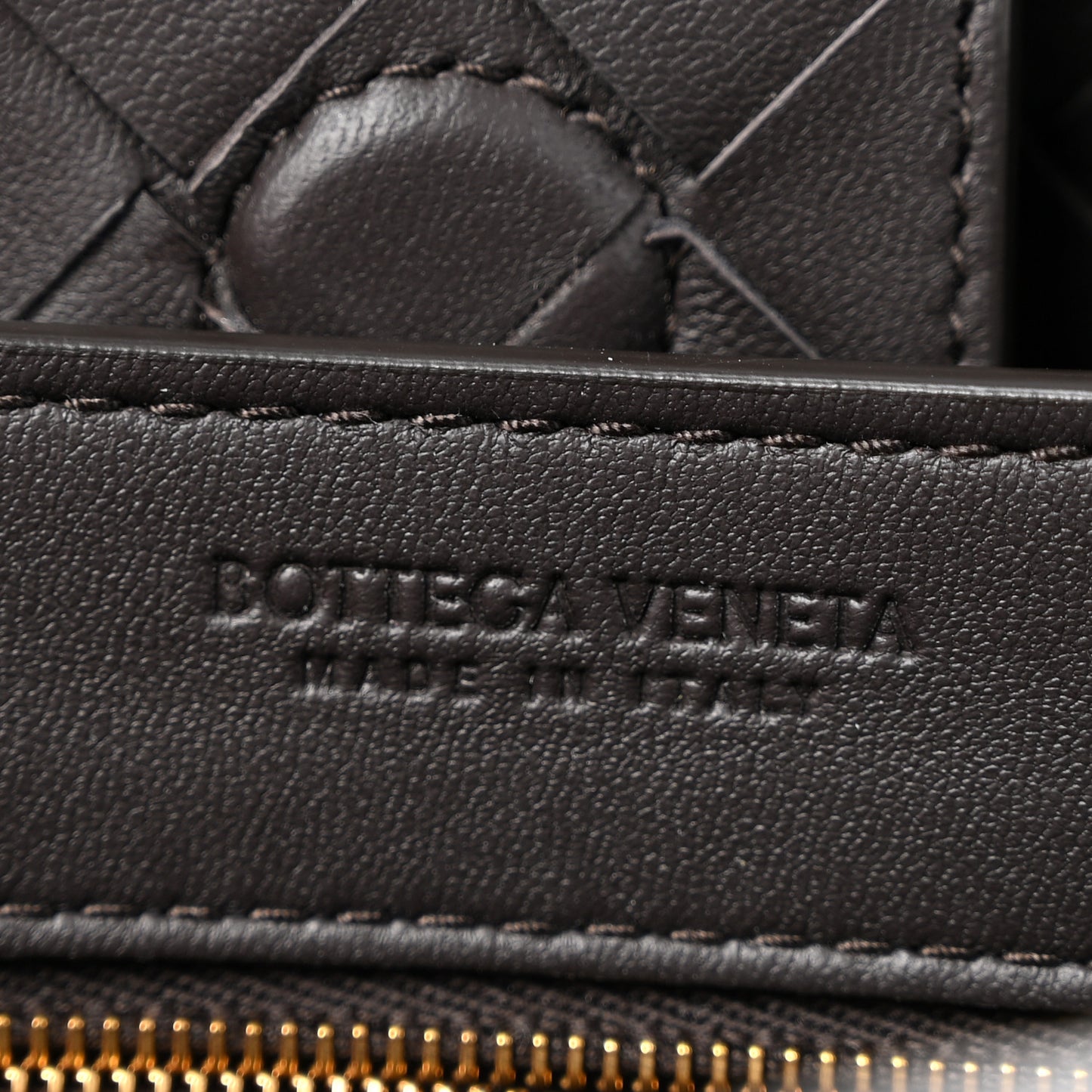 Nappa Intrecciato Small Andiamo Shoulder Bag Fondant