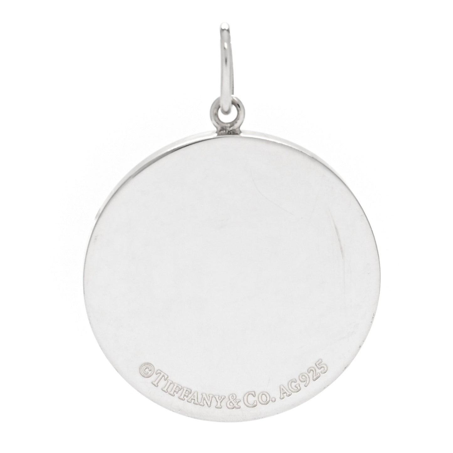 Sterling Silver Block Letter C Charm