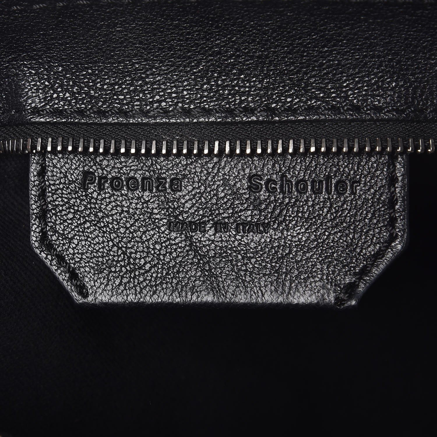 Proenza Schouler Lambskin Nylon Extra Large PS1 Satchel Black 7 of 17
