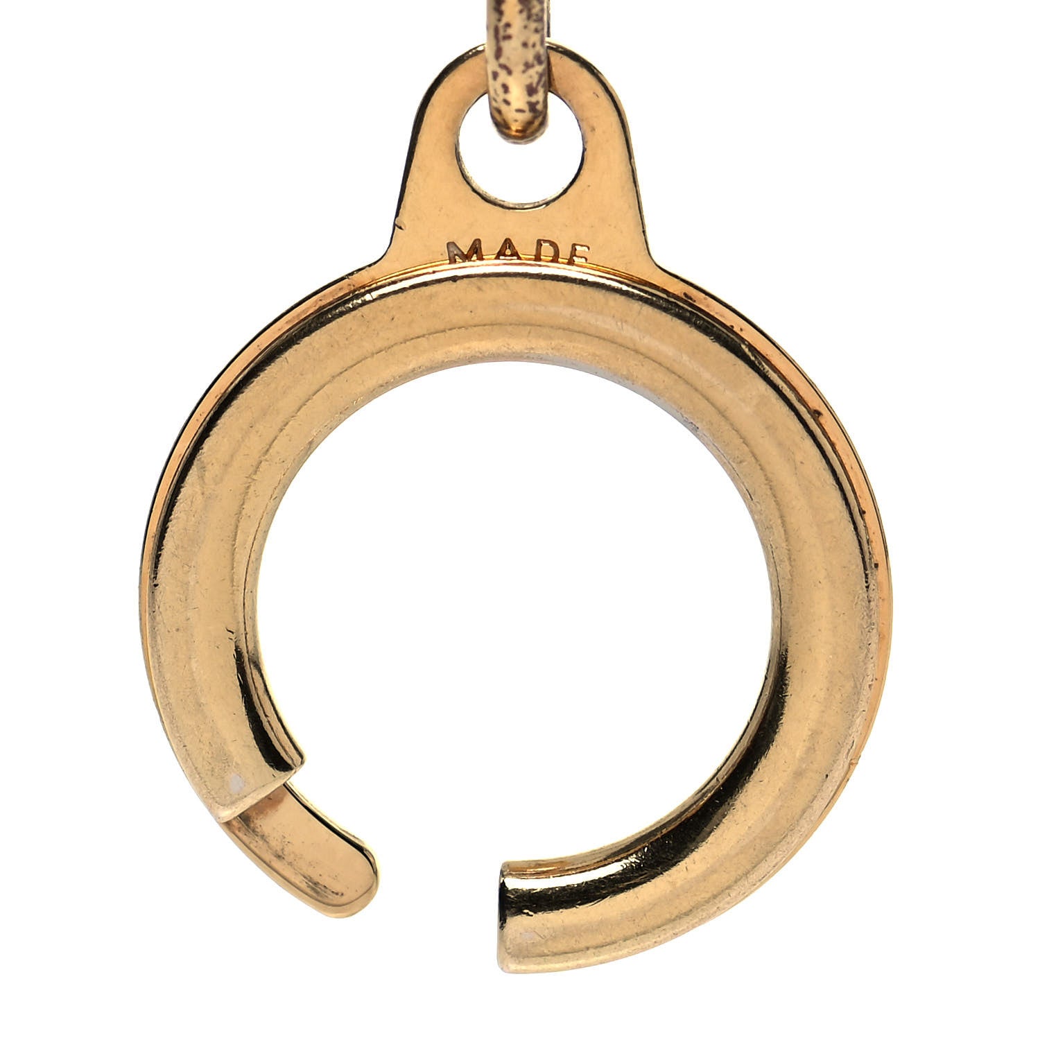 Louis Vuitton Pochette Extender Key Ring Gold 4 of 6