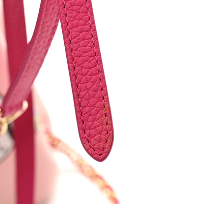 Louis Vuitton LV X TM Taurillon Superflat Panda Capucines BB Opal Pink 10 of 12