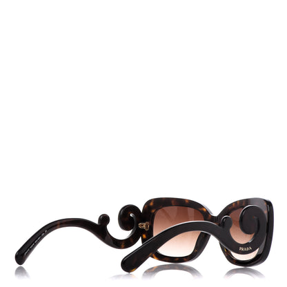 Prada Acetate Baroque Sunglasses SPR 27O Tortoise 4 of 7