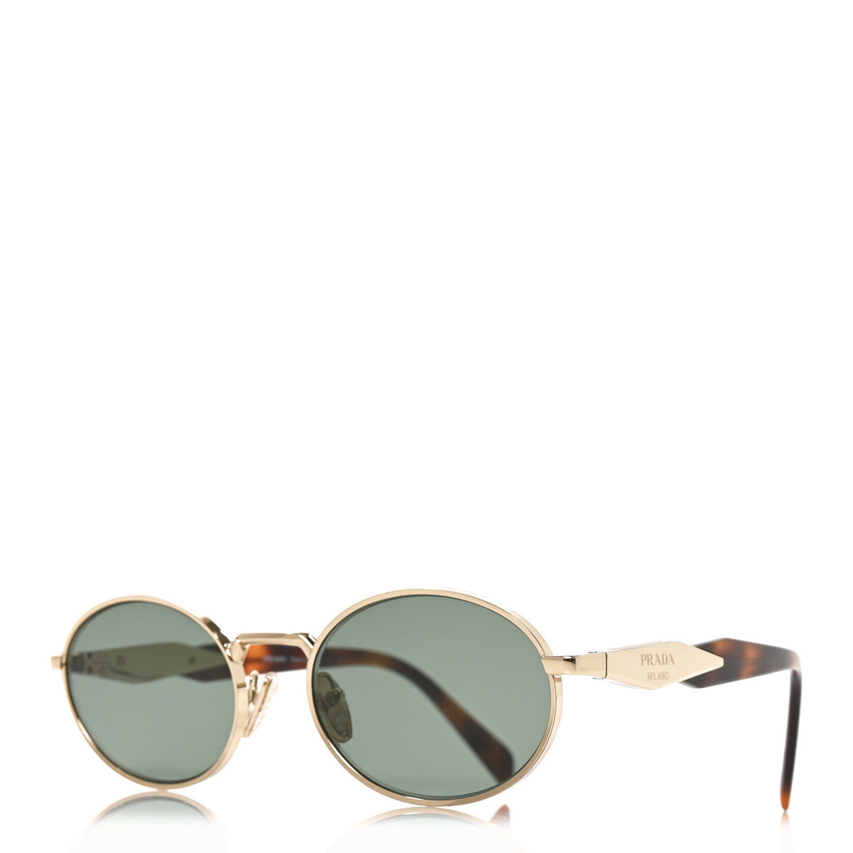 Metal Sunglasses SPR65Z Tortoise Gold