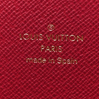 Louis Vuitton Monogram Clemence Wallet Fuchsia 6 of 7