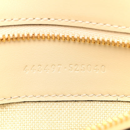 Gucci Knitted Wool Crystal Small GG Marmont Shoulder Bag Ivory 6 of 9