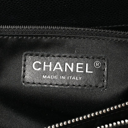 Chanel Caviar Quilted XL Grand Shopping Tote GST Black 8 of 12