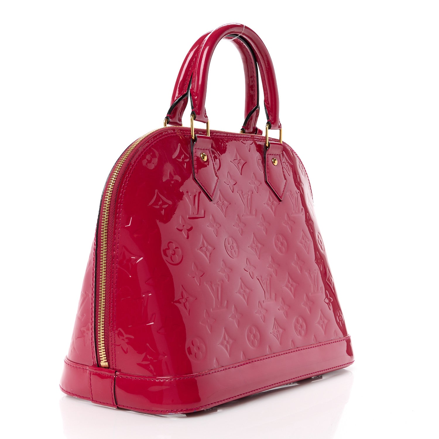 Louis Vuitton Vernis Alma PM Pomme D'Amour 3 of 16
