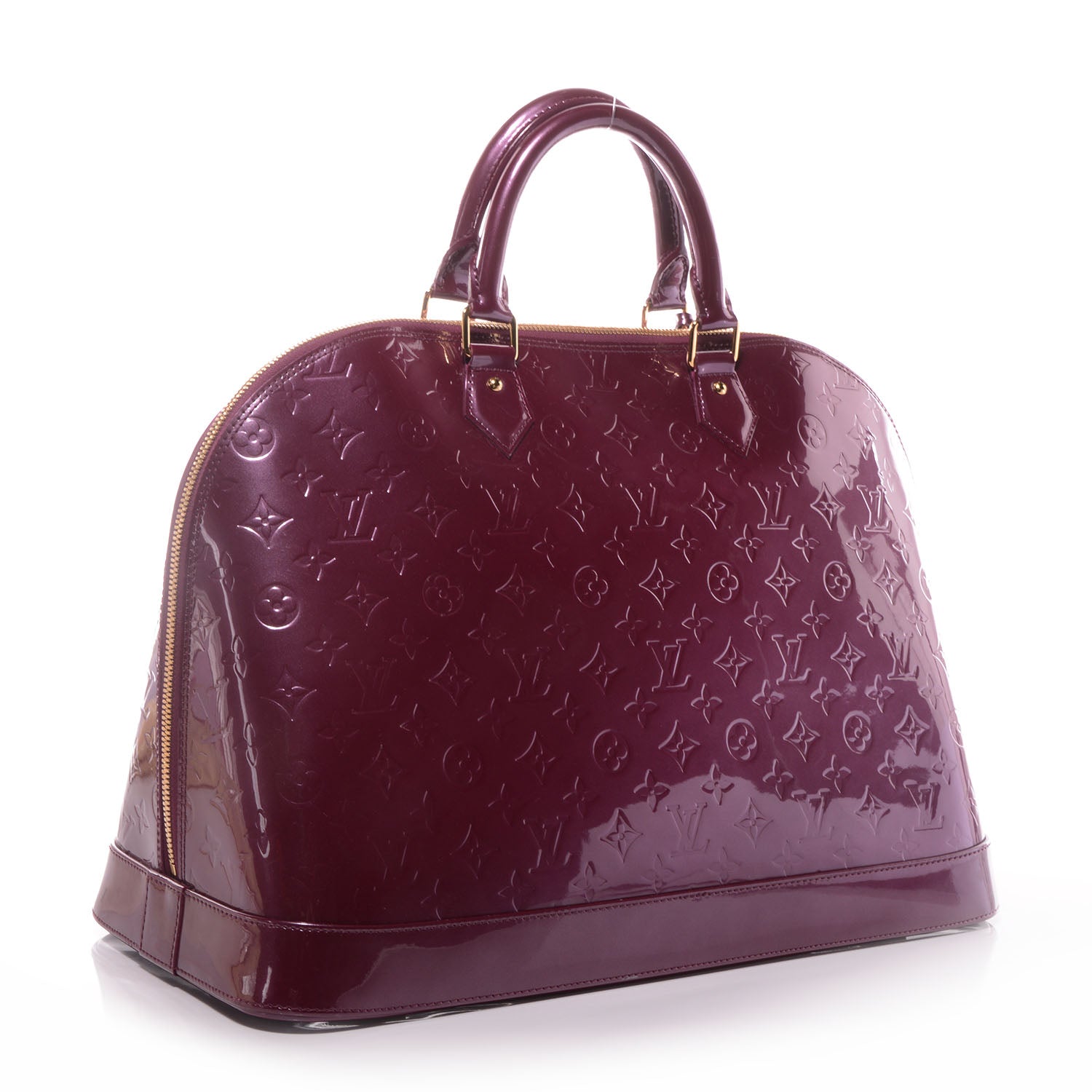 Louis Vuitton Vernis Alma GM Violet 3 of 7
