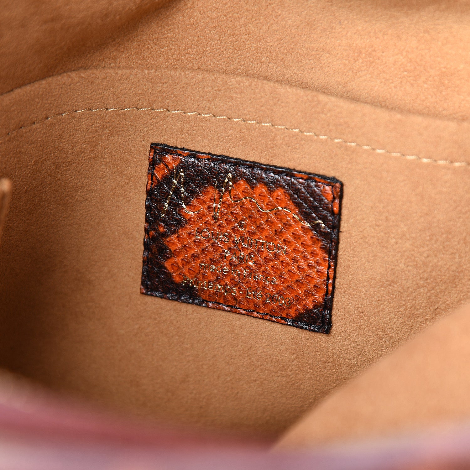 Louis Vuitton Monogram Karung Mancrazy Jokes Bag 5 of 9