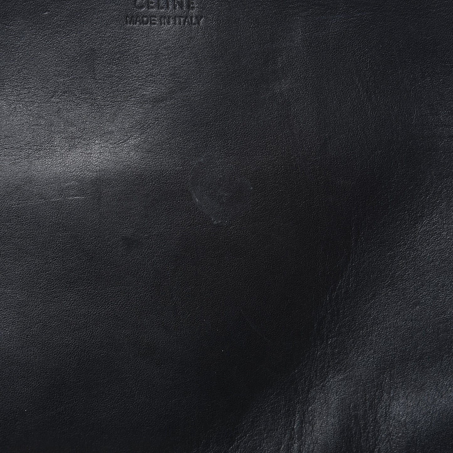 Lambskin Calfskin Band Twisted Cabas Black