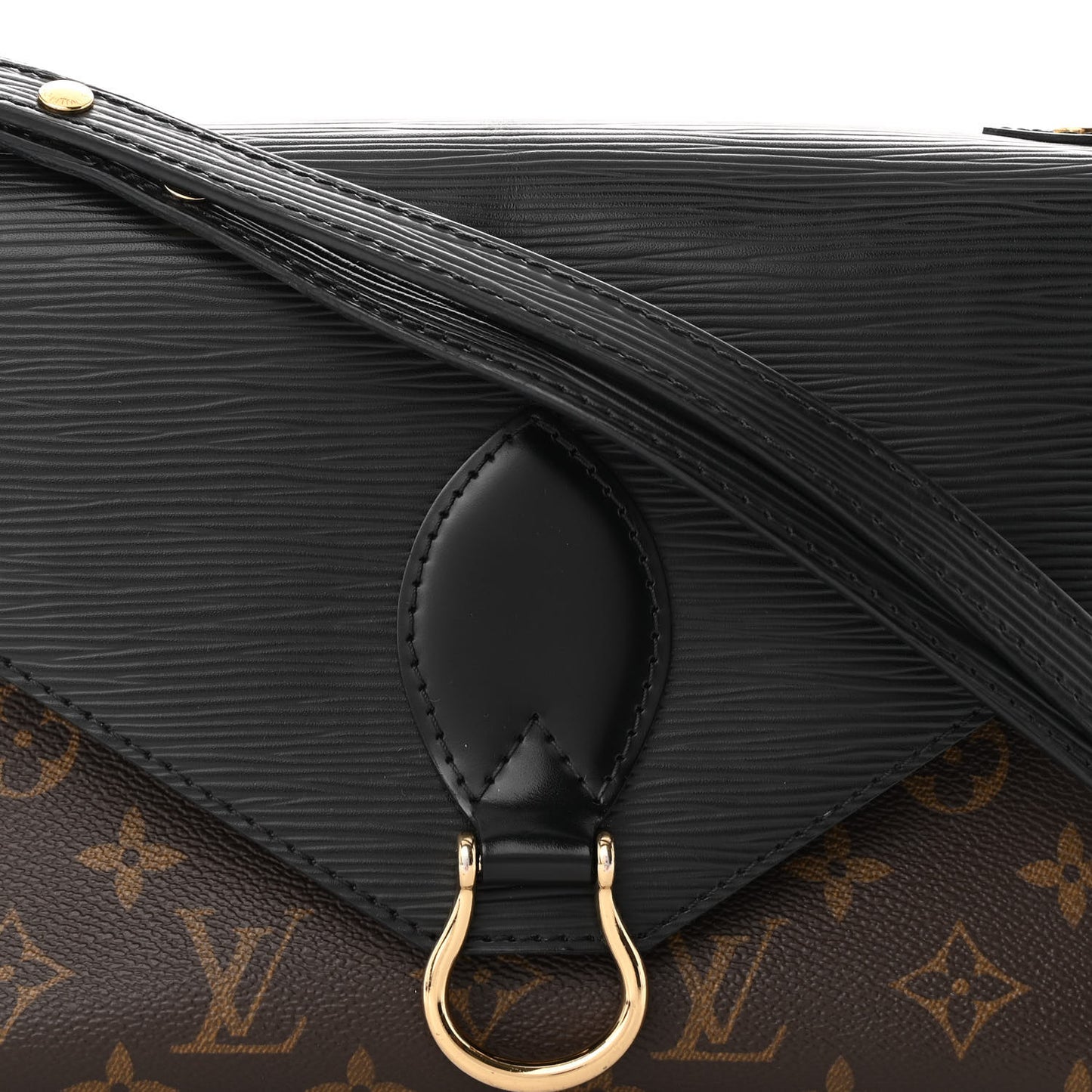 Epi Monogram Saint Michel Black