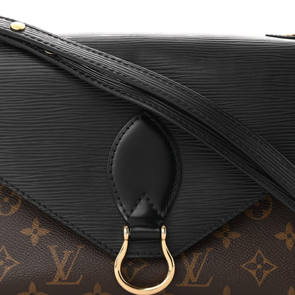 Louis Vuitton Epi Monogram Saint Michel Black 7 of 9