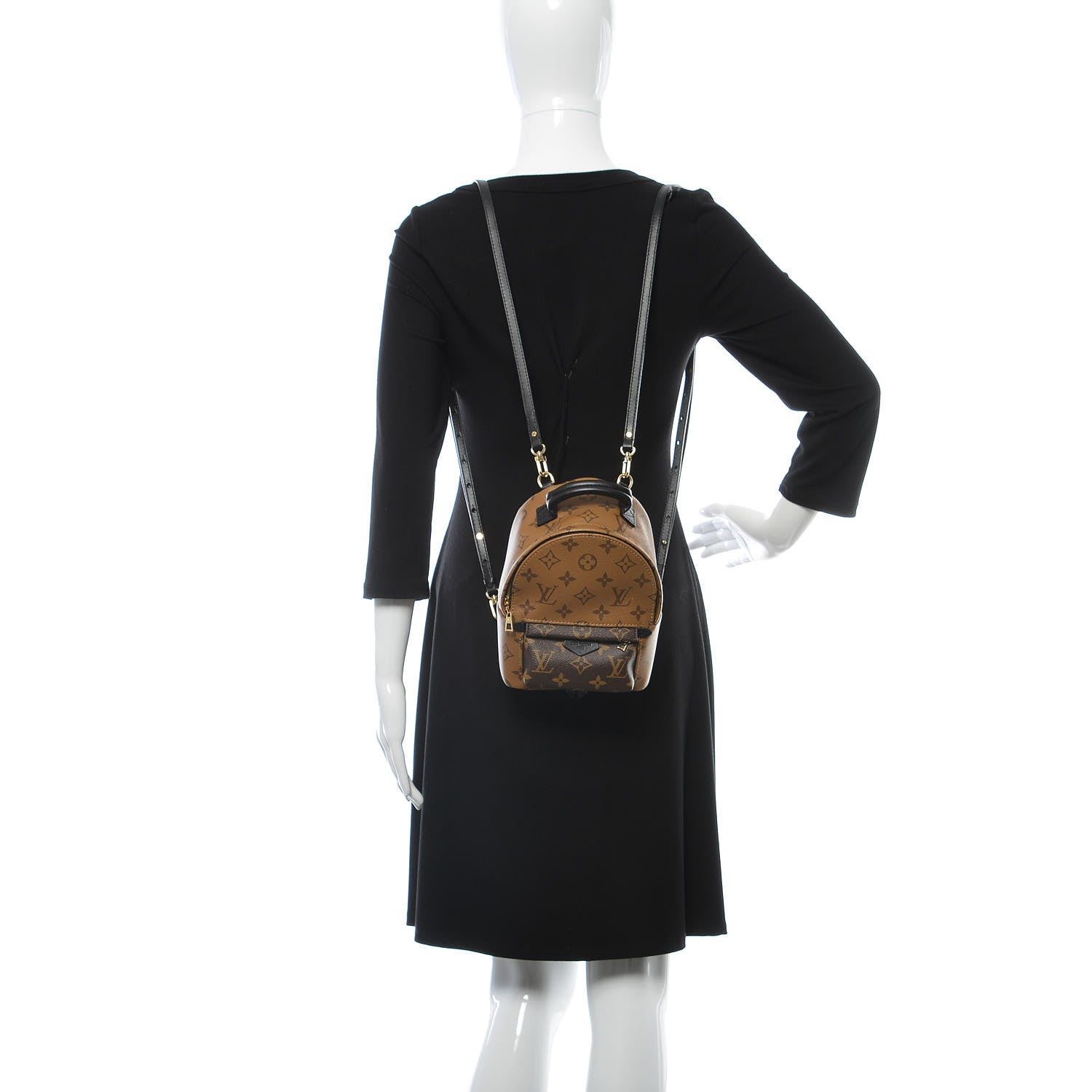 Louis Vuitton Reverse Monogram Palm Springs Backpack Mini 2 of 9