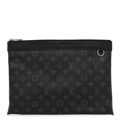 Louis Vuitton Monogram Eclipse Discovery Pochette GM 1 of 9