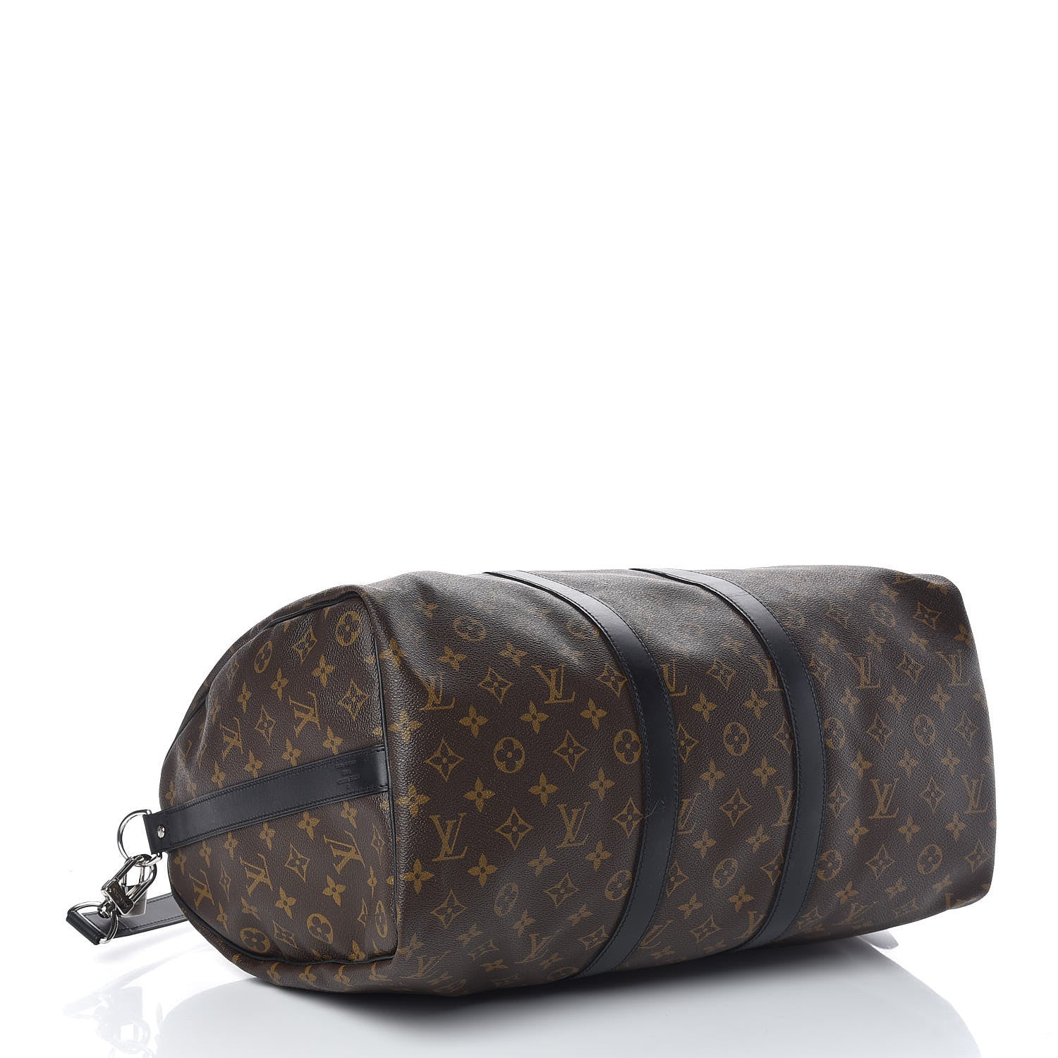 Louis Vuitton Monogram Macassar Keepall Bandouliere 45 4 of 11