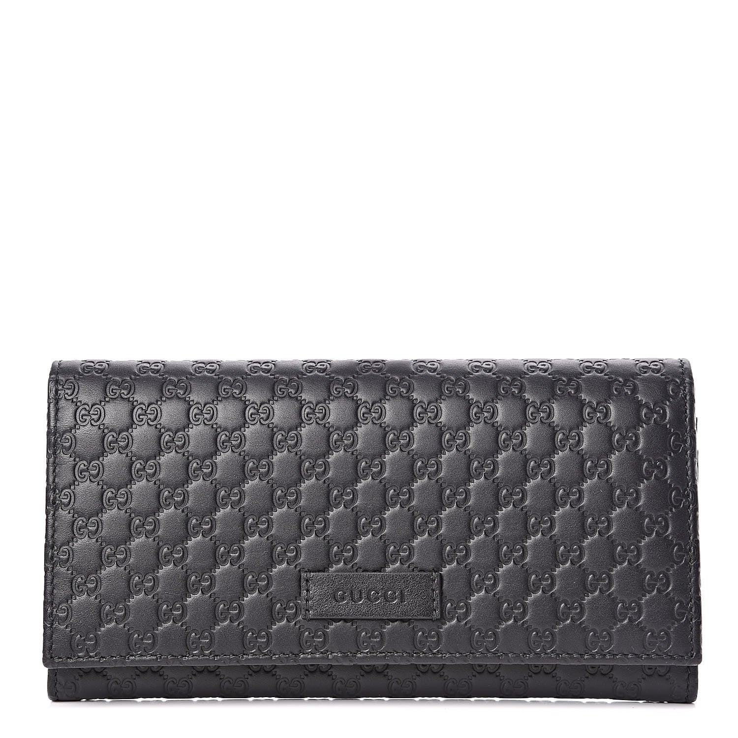 Gucci Soft Microguccissima Continental Wallet Black 1 of 11