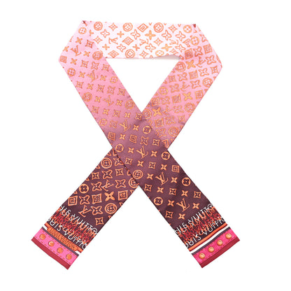Louis Vuitton Silk Monogram Map Bandeau Orient 1 of 3