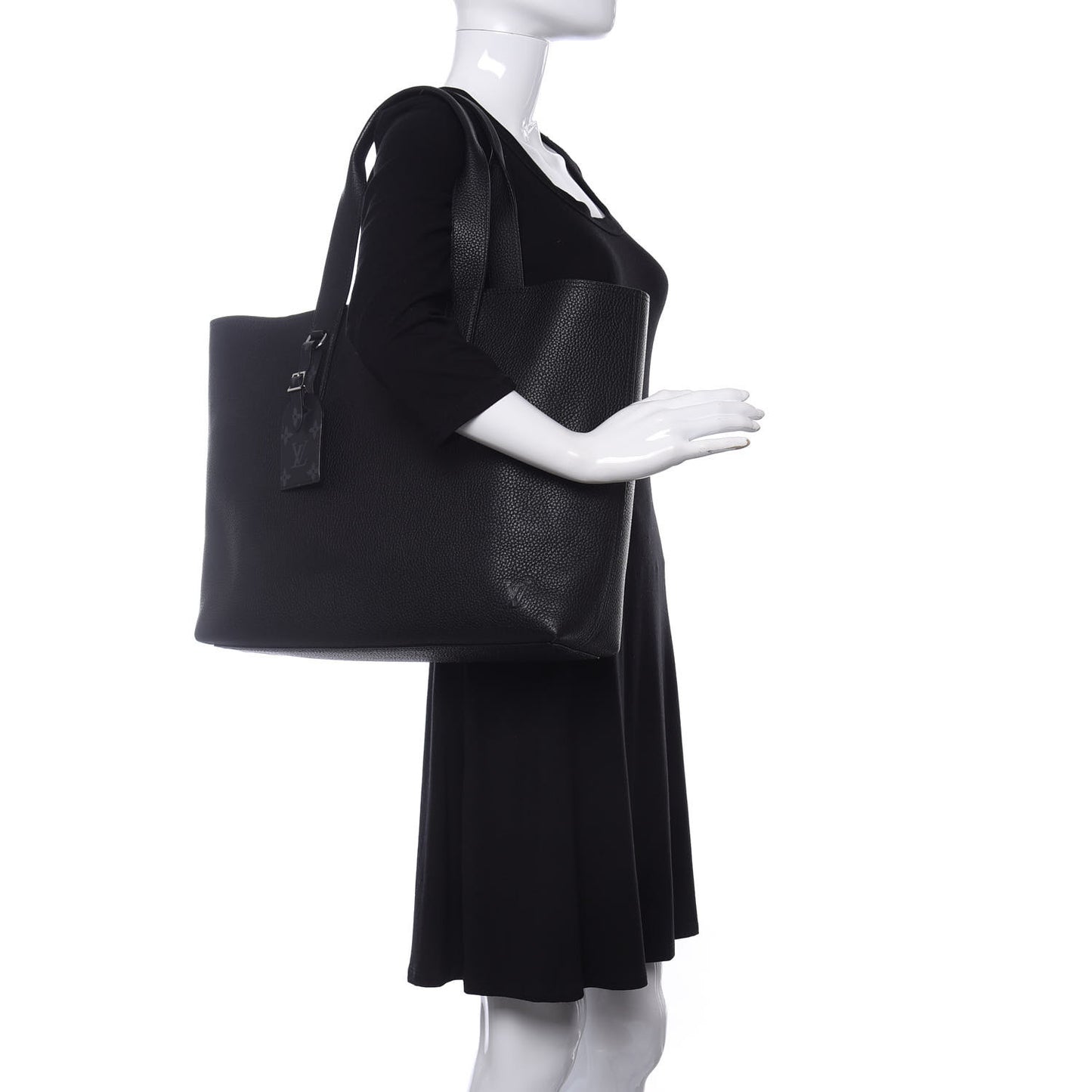 Taurillon Monogram Eclipse Cabas Voyage Black