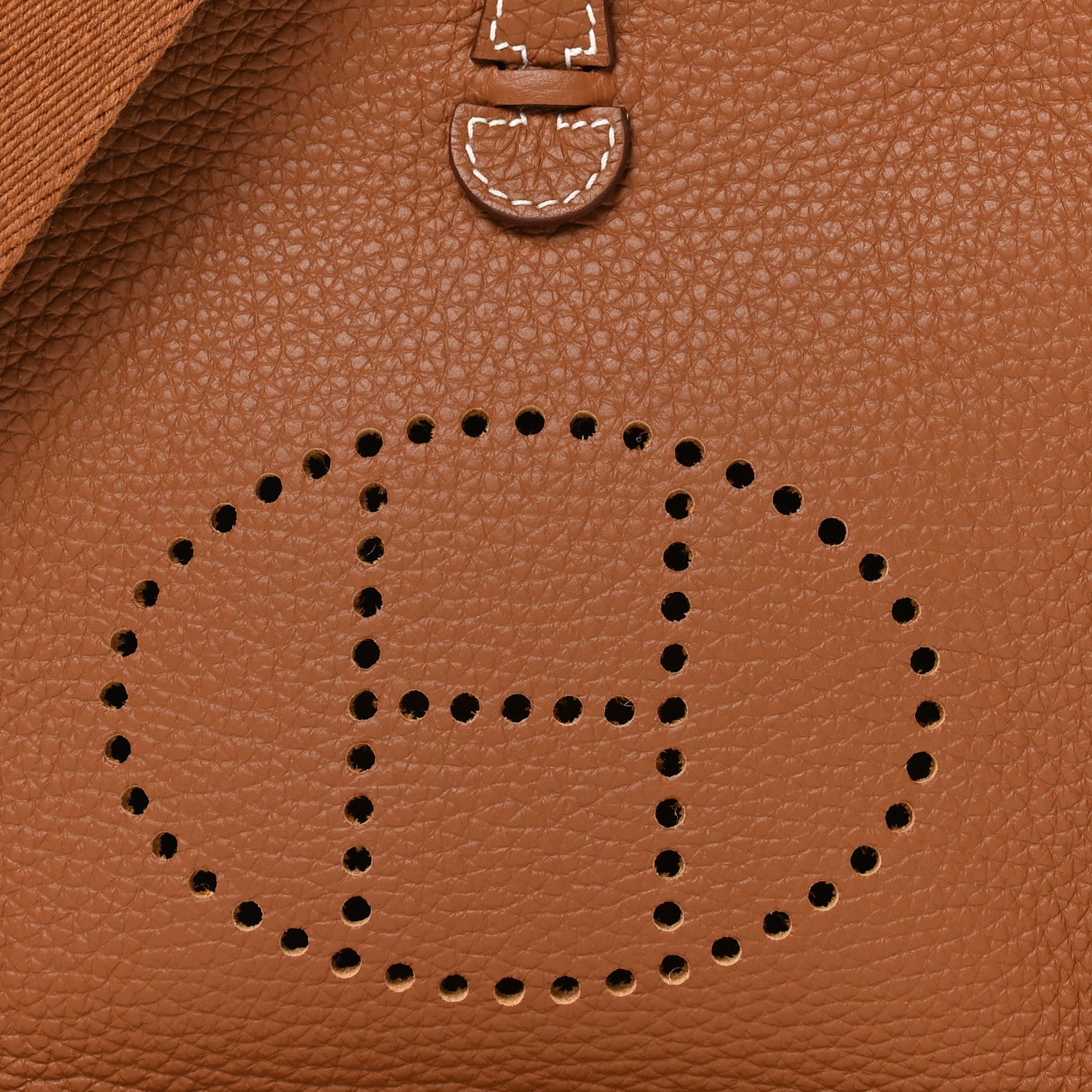 Hermes Taurillon Clemence Evelyne TPM Gold 8 of 11