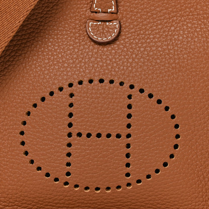 Hermes Taurillon Clemence Evelyne TPM Gold 8 of 11