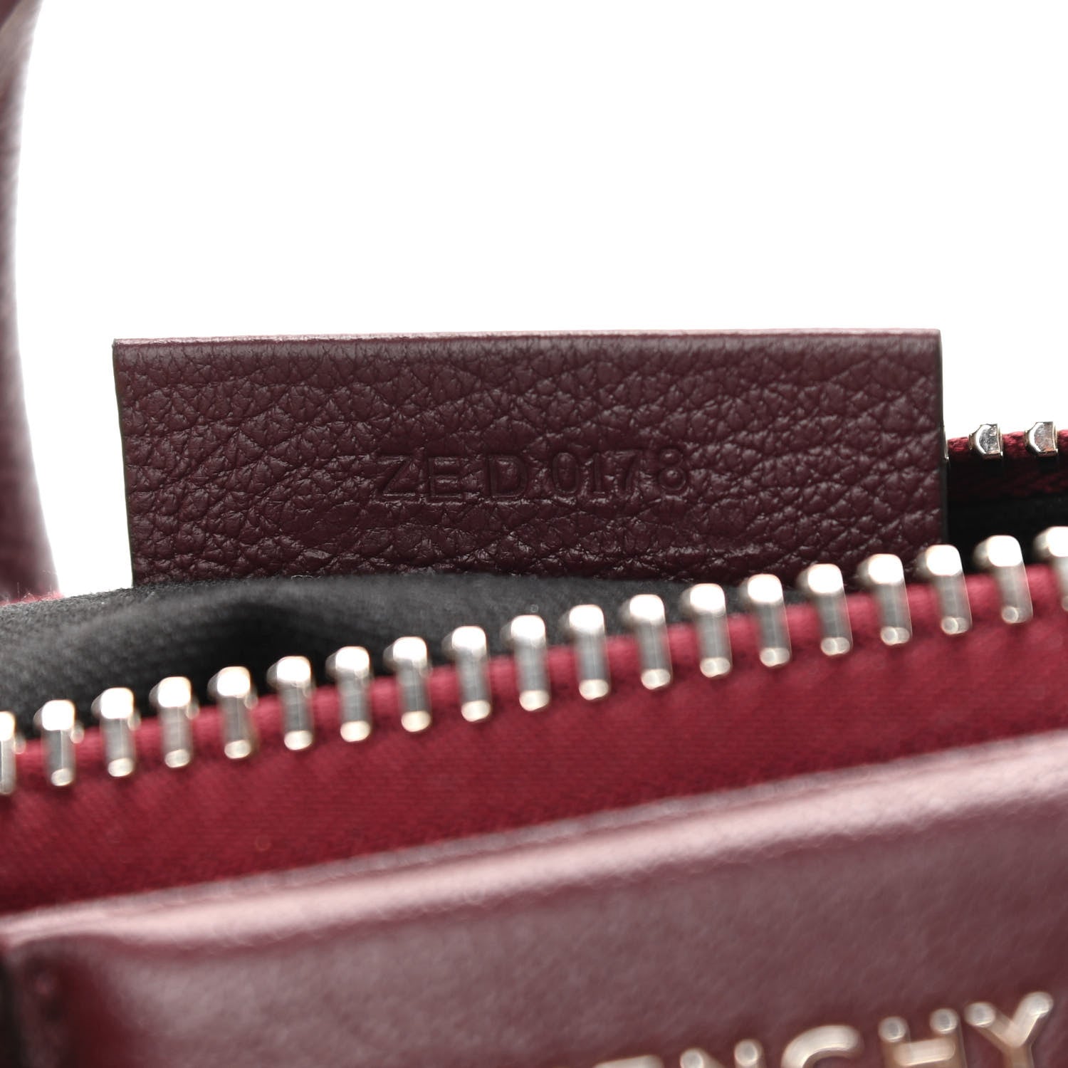 Givenchy Sugar Goatskin Mini Antigona Aubergine 7 of 12
