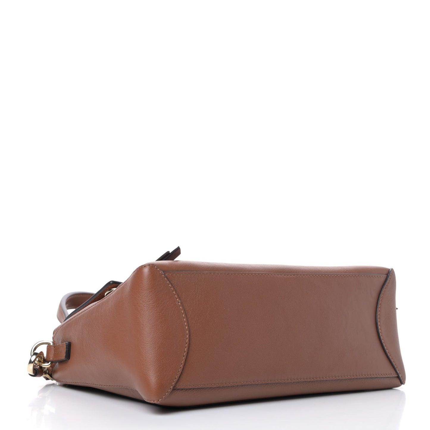 Calfskin Small Faye Day Shoulder Bag Tan
