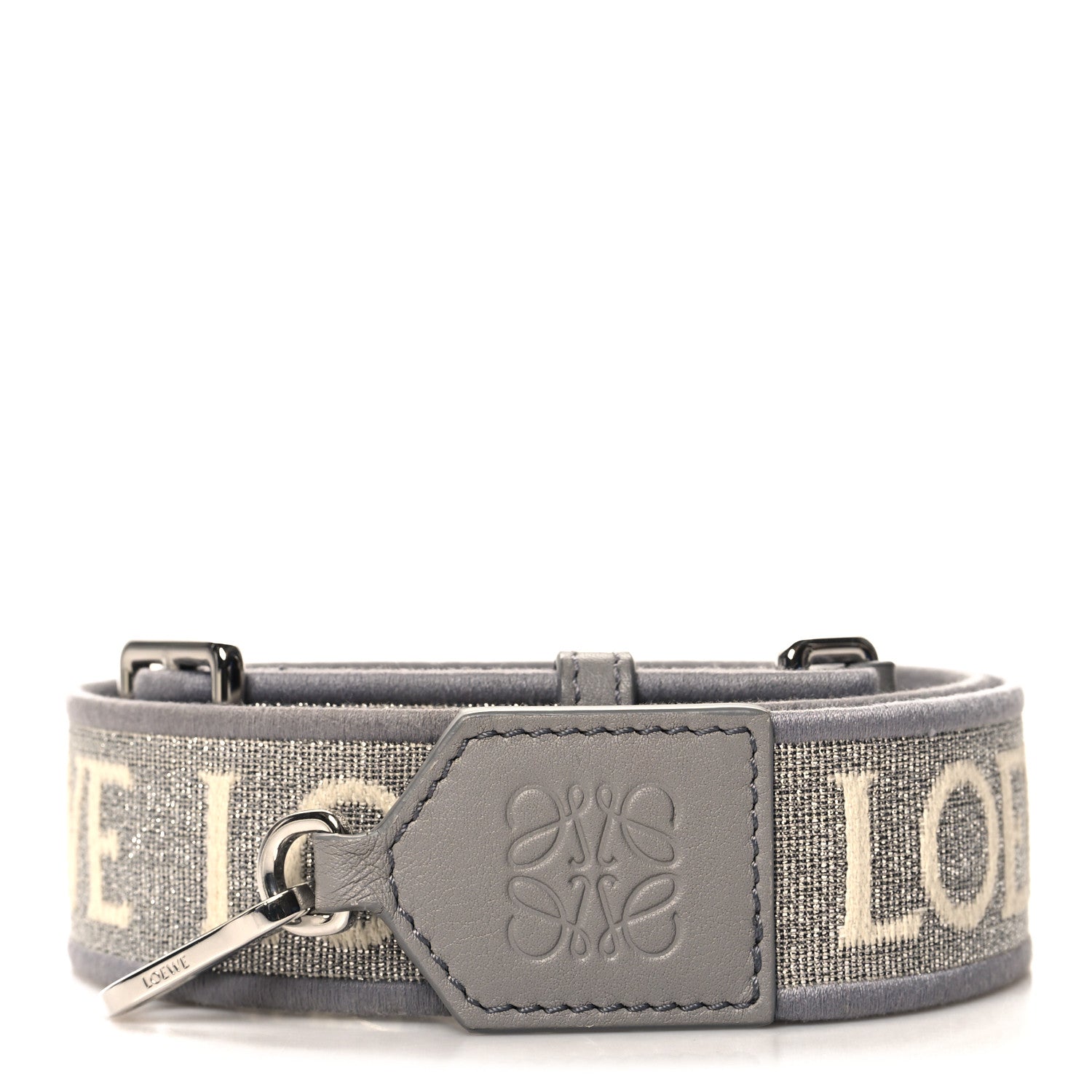 Loewe Calfskin Anagram Strap Silver 1 of 4