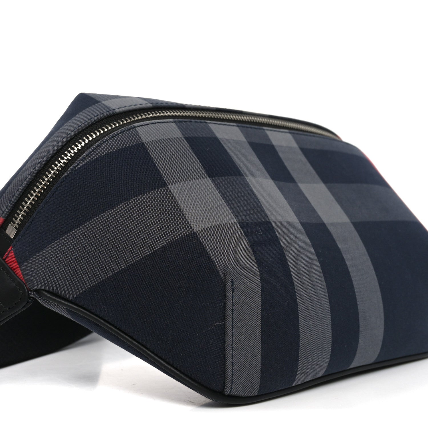Burberry House Check Sonny Bum Bag Navy Grey 8 of 9