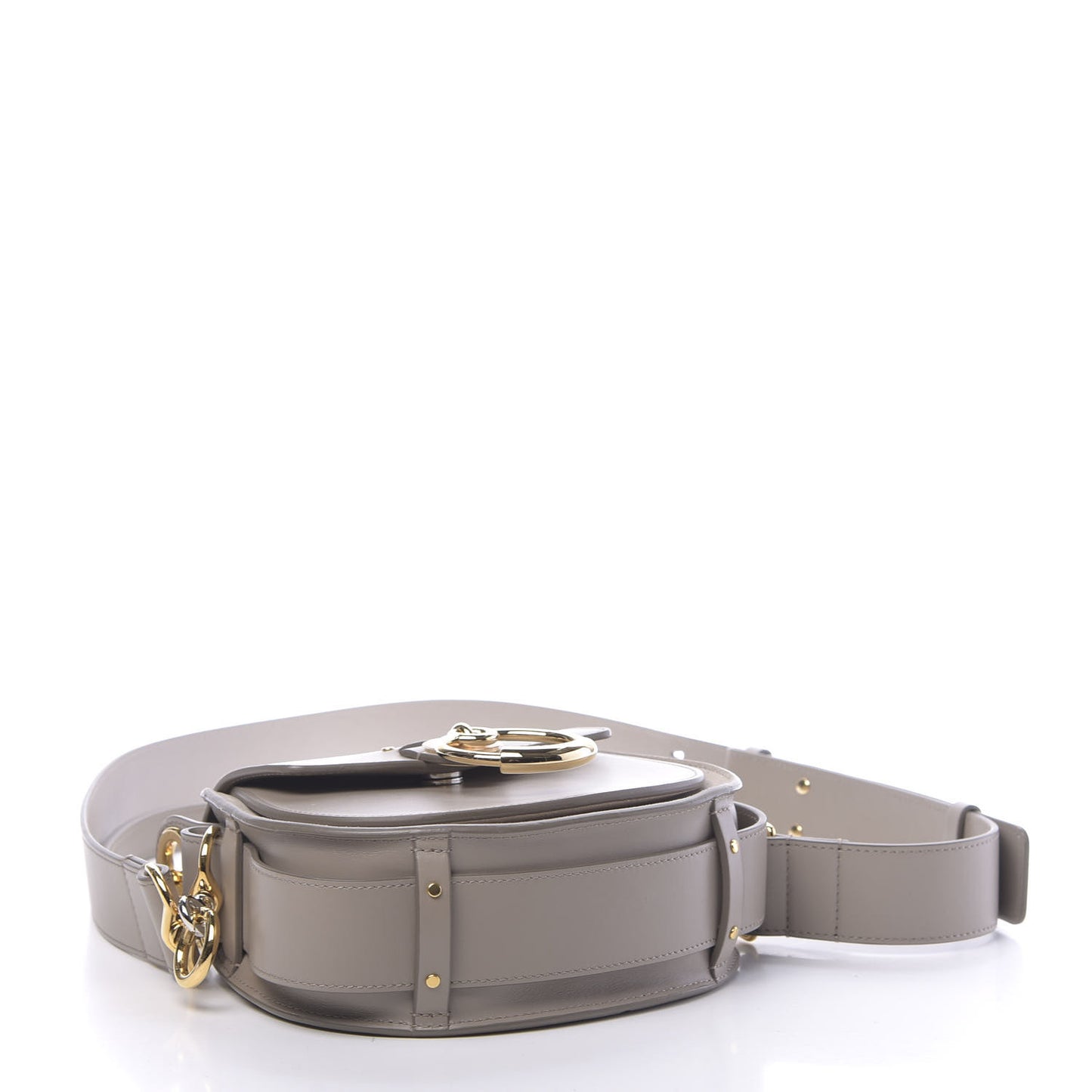Calfskin Small Tess Bag Motty Grey