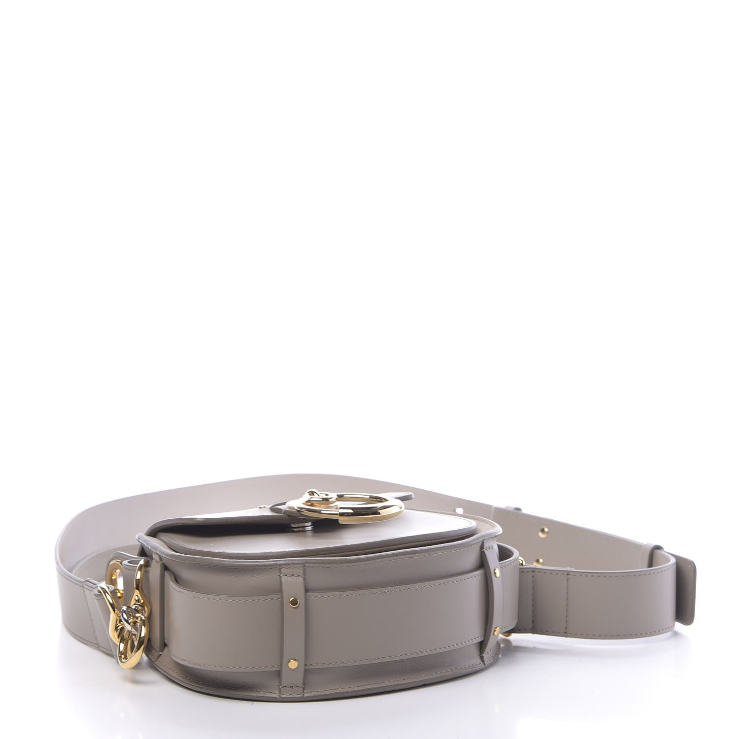 Chloe Calfskin Small Tess Bag Motty Grey 4 of 9