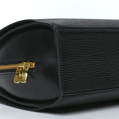 Louis Vuitton Epi Pont Neuf PM Black 10 of 11