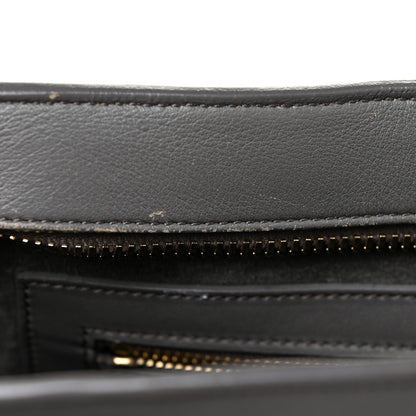 Saint Laurent Calfskin Small Monogram Cabas Grey 11 of 21
