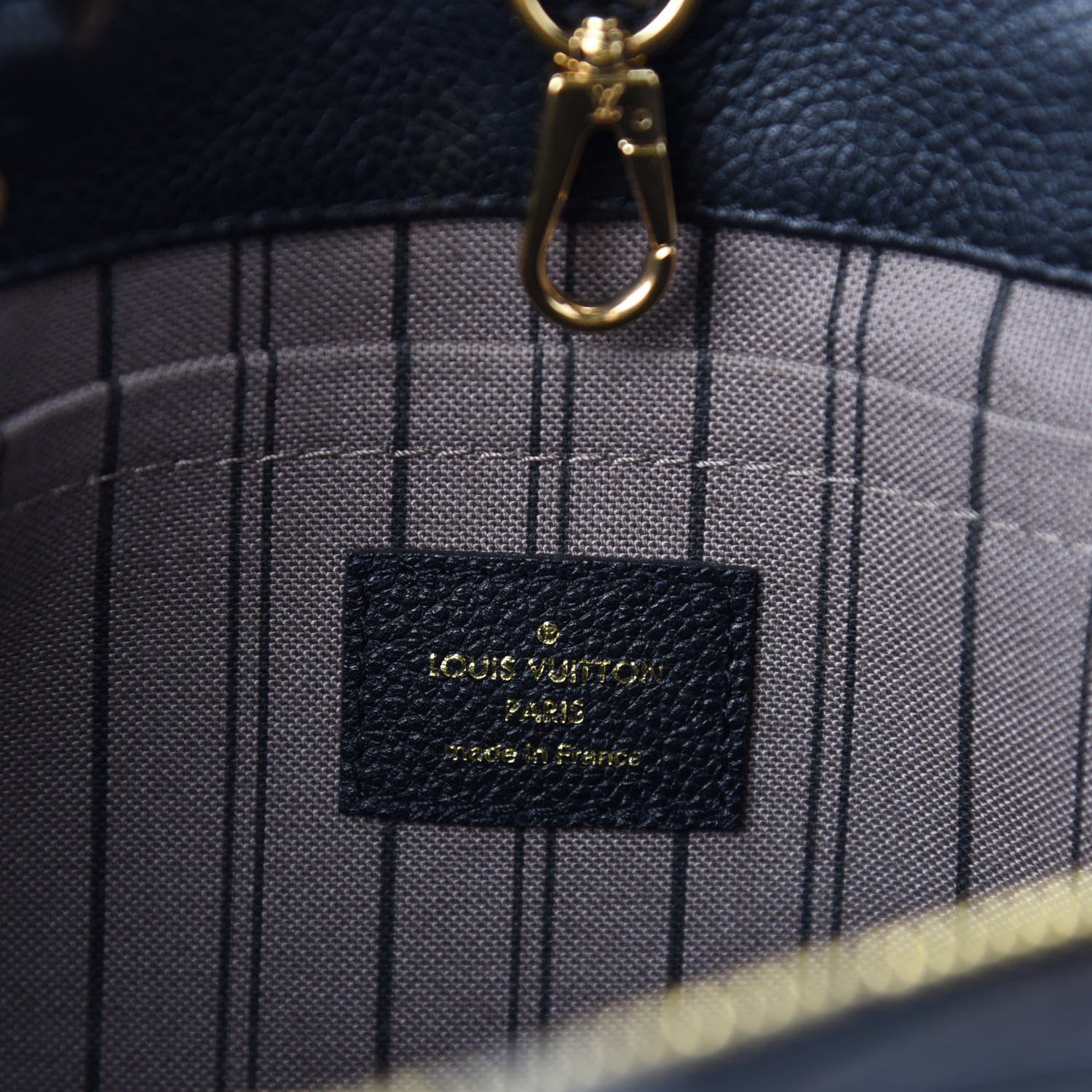 Louis Vuitton Empreinte Montaigne BB Black 8 of 10